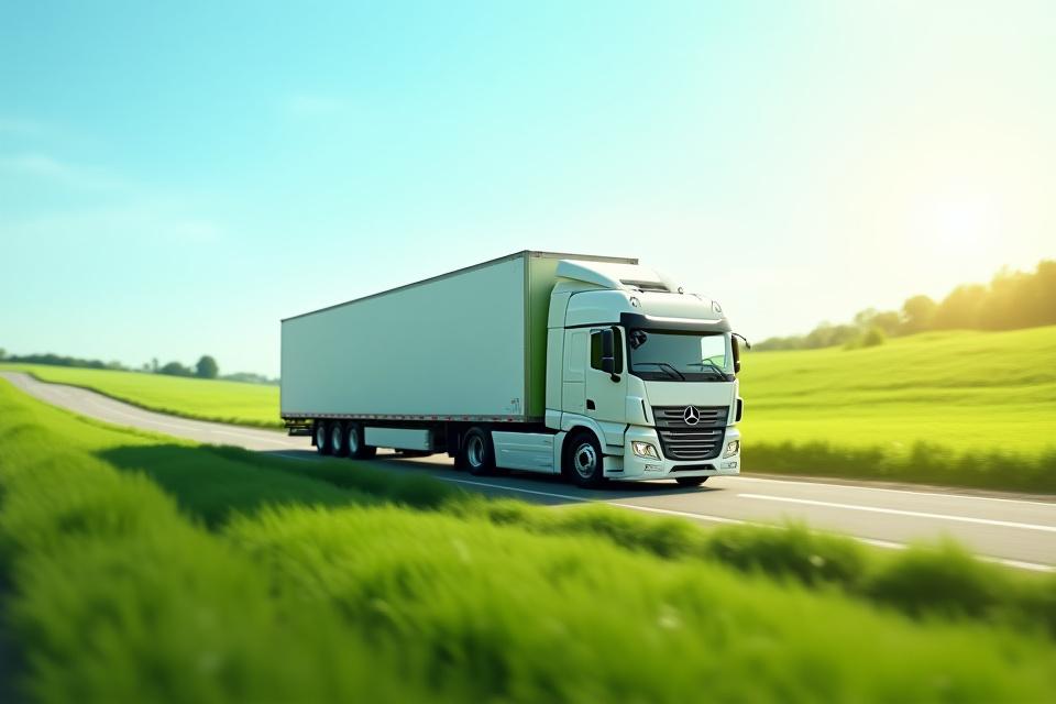 Sustainable trucking and green logistics