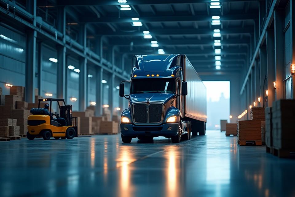 Full truckload freight loading